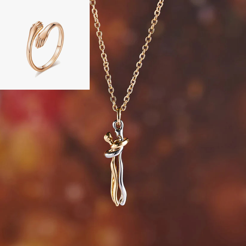 UNITY NACKLACE With Free HUG RING