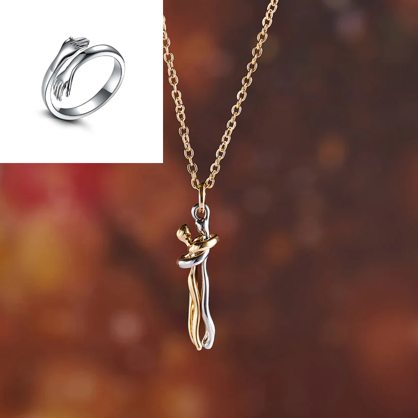 UNITY NACKLACE With Free HUG RING